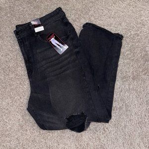 NWT Black Girlfriend Jeans Size 21
